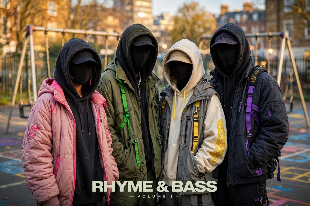 Artwork for RHYME & BASS single Fall Off